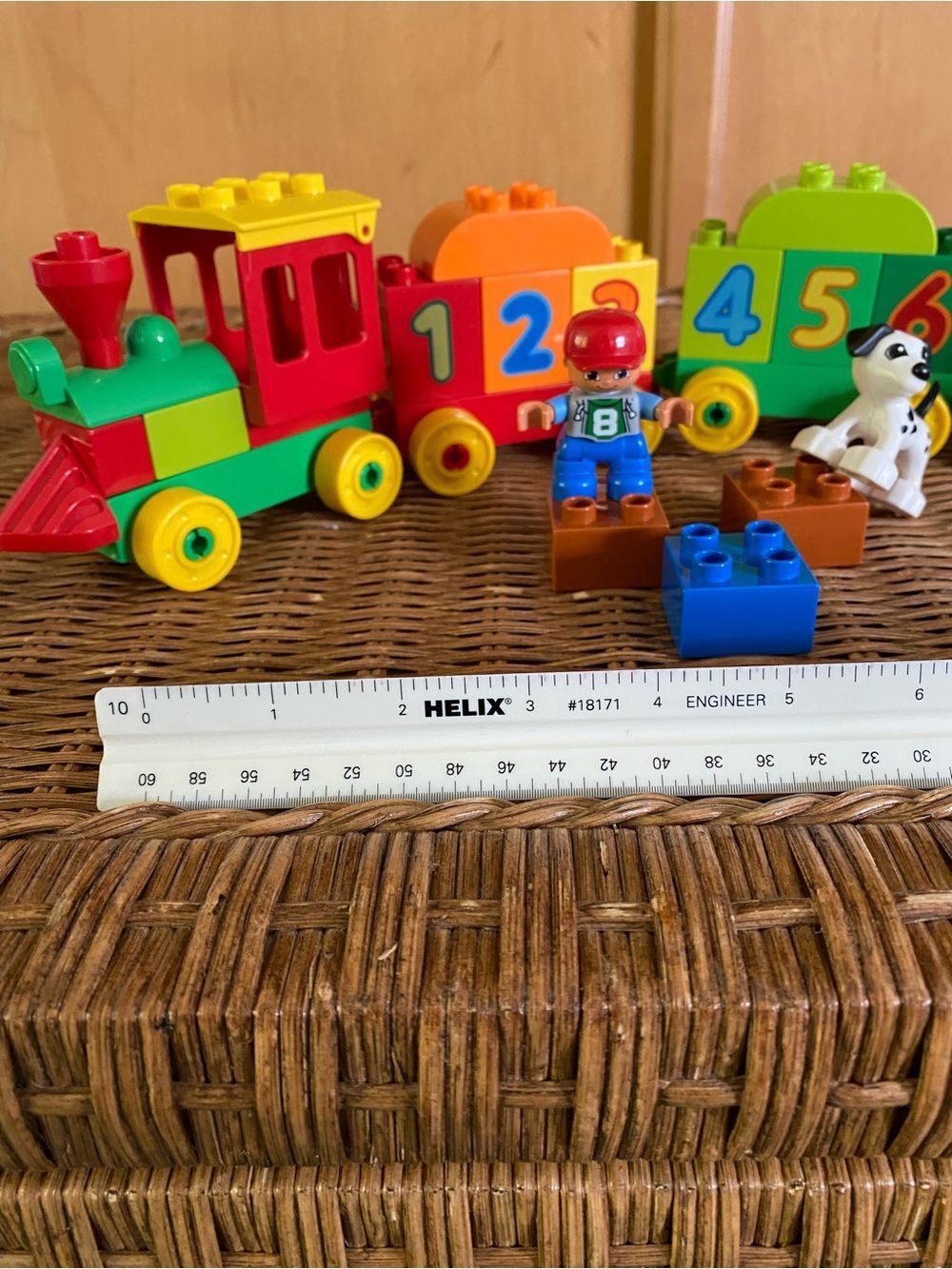 LEGO Duplo My First Number Train 10847 - Complete with Figures & Dalmatian Dog - Picture 6 of 8
